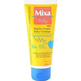 Mixa Baby Barier Cream Baby-Change krém na citlivý dětský zadeček 100 ml