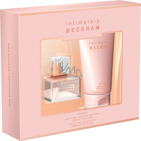 David Beckham Intimately toaletní voda 30 ml + tělové mléko 150 ml, dárková sada