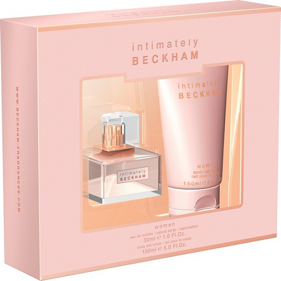 David Beckham Intimately toaletní voda 30 ml + tělové mléko 150 ml, dárková sada
