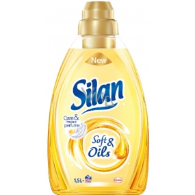 Silan Soft & Oils Care & Precious Perfume Oils Gold avivážní prostředek koncentrát 42 dávek 1,5 l
