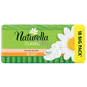 Naturella Classic Normal hygienické vložky s heřmánkem 18 kusů