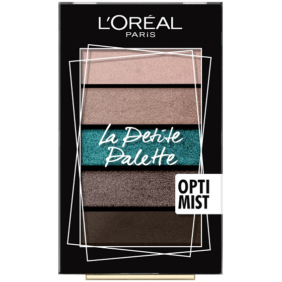 Loreal Paris La Petite Minipaletka oční stíny č. 03 Optimist 5 x 0,8 g