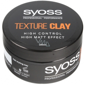 Syoss Texture Clay zmatňující stylingová hlína na vlasy 100 ml