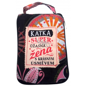 Albi Skládací taška na zip do kabelky se jménem Katka 42 x 41 x 11 cm