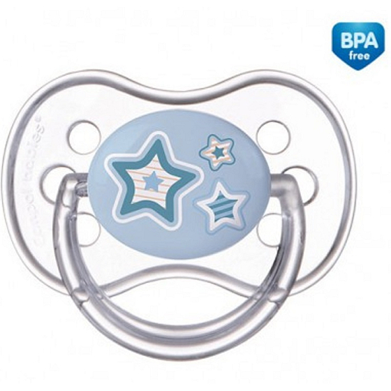 Canpol babies Newborn Baby Šidítko silikonové symetrické pro děti 0-6 měsíců