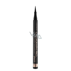 Catrice Calligraph Pro Precise 24h Matt Liner Waterproof oční linky v peru 010 Intense Black 1,2 ml