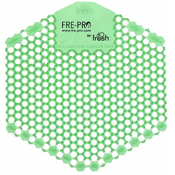 Fre Pro Wave 3D Okurka a meloun vonné sítko do pisoáru zelené 2 kusy