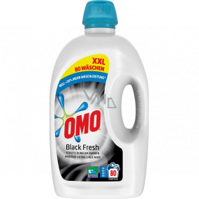 Omo Black Fresh gel na praní, černé prádlo 80 dávek 4 l