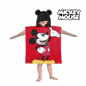 Pončo Mickey Ručník osuška s kapucí - Cca. rozměry: 60 x 120 cm