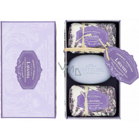 Castelbel Levandule toaletní mýdlo 3 x 150 g, kosmetická sada