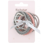 Richstar Accessories Gumičky do vlasů tenké 4,5 cm 8 kusů různé barvy