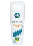 Annabis Bodycann Feel Sporty 3in1 přírodní šampon a sprchový gel 250 ml