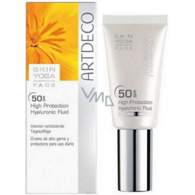 Artdeco Skin Yoga High Protection SPF50 hydratační fluid s kyselinou hyaluronovou pro stárnoucí pleť 30 ml