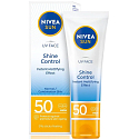 Nivea Sun UV Face Shine Control OF 50 zmatňující krém na opalování pro normální až smíšenou pleť 50 ml