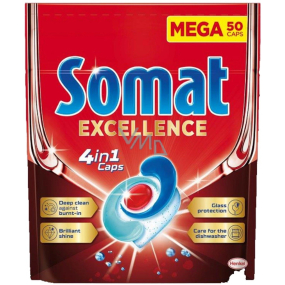 Somat Excellence 4v1 tablety do myčky 50 kusů