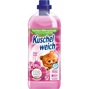 Kuschelweich aviváž Pink Kiss 38 praní 1L Kuschelweich aviváž Pink Kiss 38 praní 1L