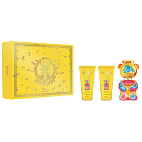 Moschino Toy Gummy parfémovaná voda 50 ml + tělové mléko 50 ml + sprchový gel 50 ml, dárková sada pro ženy Moschino Toy Gummy parfémovaná voda 50 ml + tělové mléko 50 ml + sprchový gel 50 ml, dárková sada pro ženy
