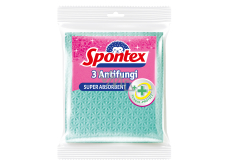 Spontex 3 Antibak antibakteriální houbová utěrka 3 kusy