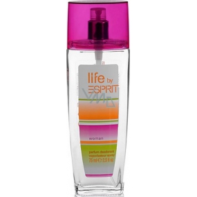 Esprit Life By parfémovaný deodorant sklo pro ženy 75 ml