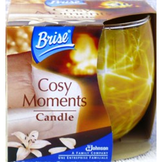 Glade Cosy Moments vonná svíčka ve skle, doba hoření až 30 hodin 123 g