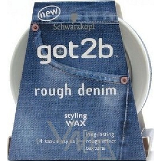 Got2b Rough Denim Styling Wax stylingový vosk s vulkanickým pískem 75 ml