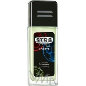 Str8 Sports parfémovaný deodorant sklo pro muže 85 ml