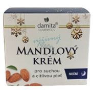 Damita Cosmetics Damita Mandlový výživný noční krém pro suchou a citlivou pleť 50 g
