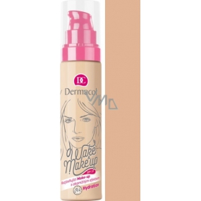 Dermacol Wake & Make Up SPF15 rozjasňující make-up 03 30 ml