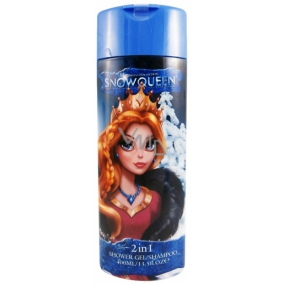 Snowqueen Sněhová královna zrzavá 2v1 sprchový gel a šampon 400 ml
