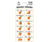 Arch Samolepky Domácí pálenky Meruňkovice 12 etiket