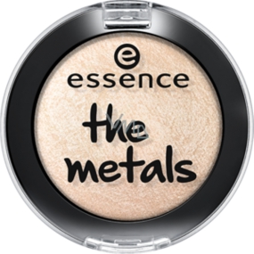 Essence The Metals Eyeshadow oční stíny 07 Vanilla Brilliance 4 g