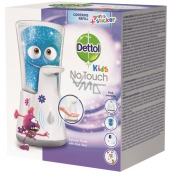 Dettol Kids Aloe Vera Dobrodruh bezdotykový dávkovač mýdla a náplň s mýdlem 250 ml