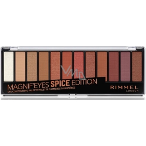 Rimmel London Magnifeyes Paleta očních stínů 005 Spice Edition 14,16 g