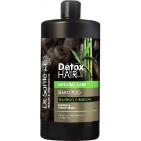 Dr. Santé Detox Hair šampon na vlasy s aktivním uhlím z bambusu 1000 ml