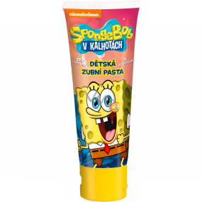 SpongeBob zubní pasta bez parabenů s xylitolem pro děti 75 ml