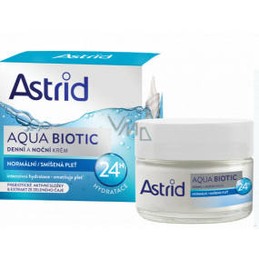 Astrid Aqua Biotic denní a noční krém pro normální a smíšenou pleť 50 ml