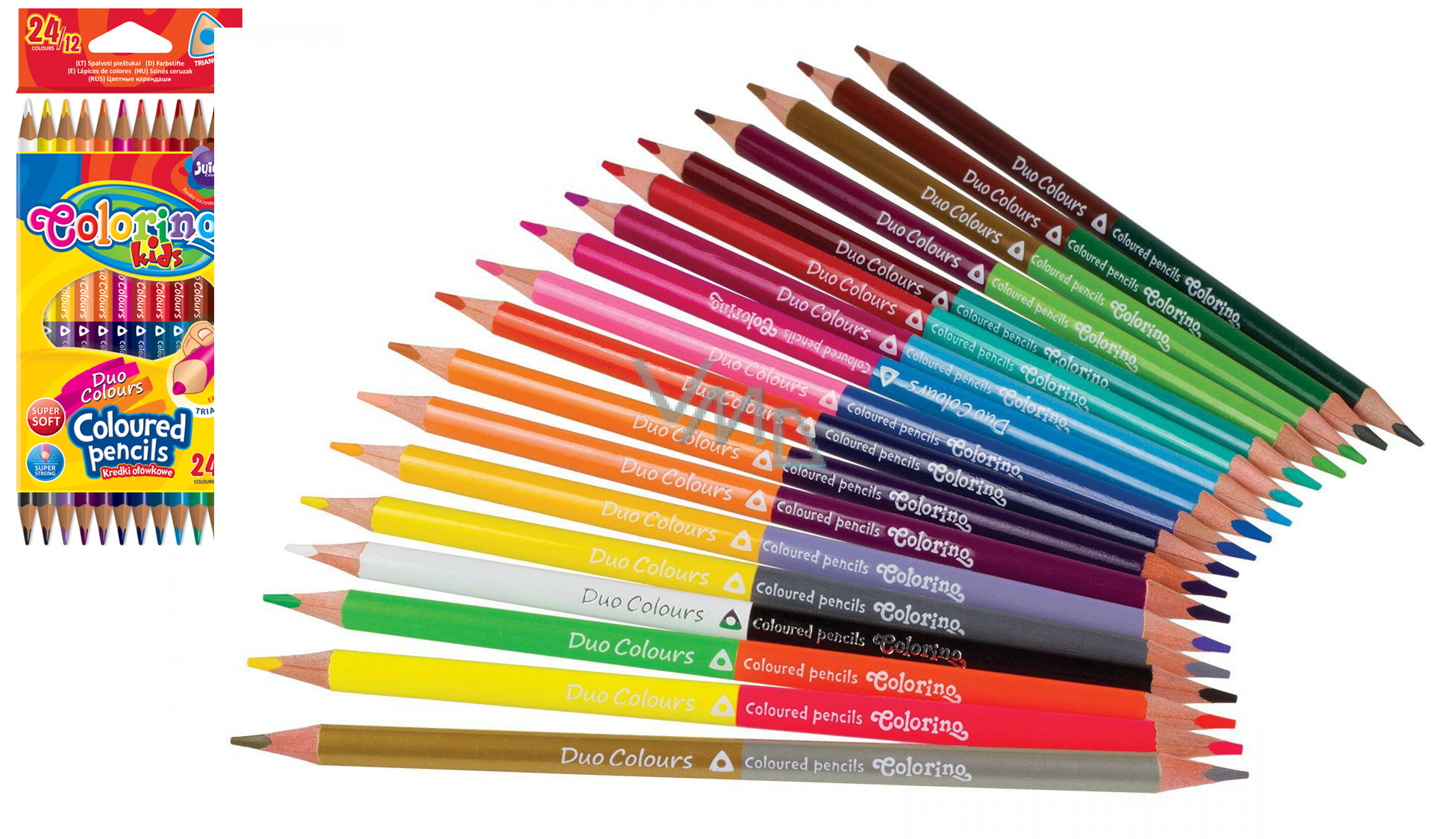 Duo Colours карандаши Colorino