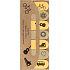 Albi Lepítka Neon a kraft 7 x 20 kusů