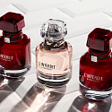 Givenchy L'Interdit Eau de Parfum Rouge parfémovaná voda pro ženy 50 ml + Le Rouge Deep Velvet mini rtěnka N°37 Rouge Grainé 1,5 g, dárková sada pro ženy