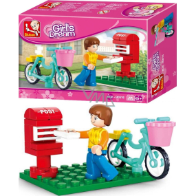 EP Line Sluban Girl's Dream Poštovní schránka stavebnice 29 dílků, doporučený věk 6+