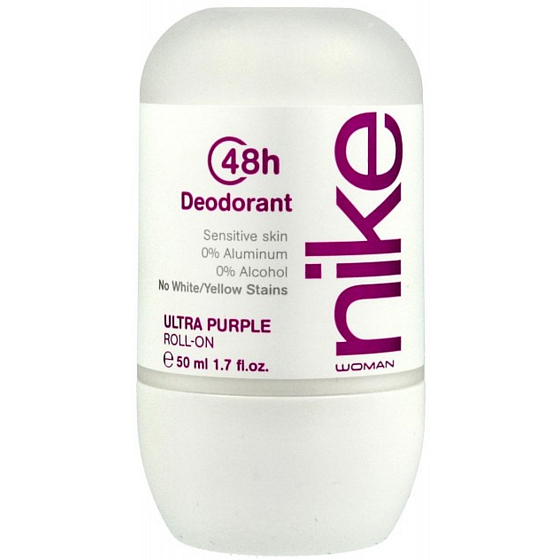 Nike Ultra Purple Woman kuličkový deodorant roll-on pro ženy 50 ml