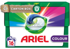 Ariel All-in-1 Pods Color gelové kapsle na barevné prádlo 16 kusů