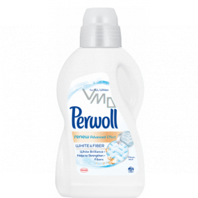 Perwoll White & Fibe prací gel na bílé prádlo, smíšené a syntetické textilie 2 l