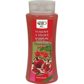Bione Cosmetics Granátové jablko vlasový a tělový šampon 255 ml