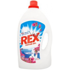 Rex 3x Action Mediterranean Freshness gel na praní 60 dávek 3,96 l