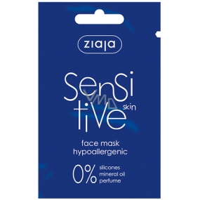 Ziaja Sensitive Skin hypoalergenní pleťová maska 7 ml