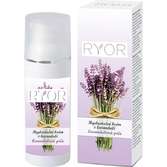 Ryor Levandule hydratační krém dávkovač 50 ml