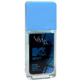 MTV Amplify Man parfémovaný deodorant sklo pro muže 75 ml