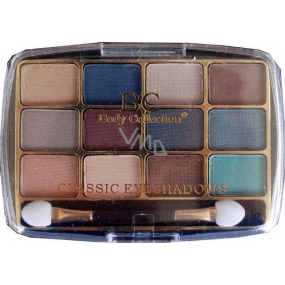 Body Collection Classic Eyeshadow Kosmetická kazeta oční stíny Set 2 12 x 1 g