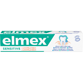 Elmex Sensitive s aminfluoridem zubní pasta, 75 ml Elmex Sensitive s aminfluoridem zubní pasta, 75 ml